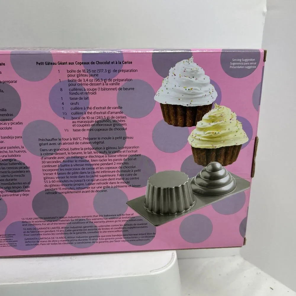 🆕🔥🆕GIANT CUPCAKE PAN New By Wilton Dimensions Decorative‎ Bakeware🆕🔥🆕